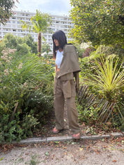 Pantalon Victoria kaki