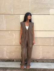 PANTALON TAUPE