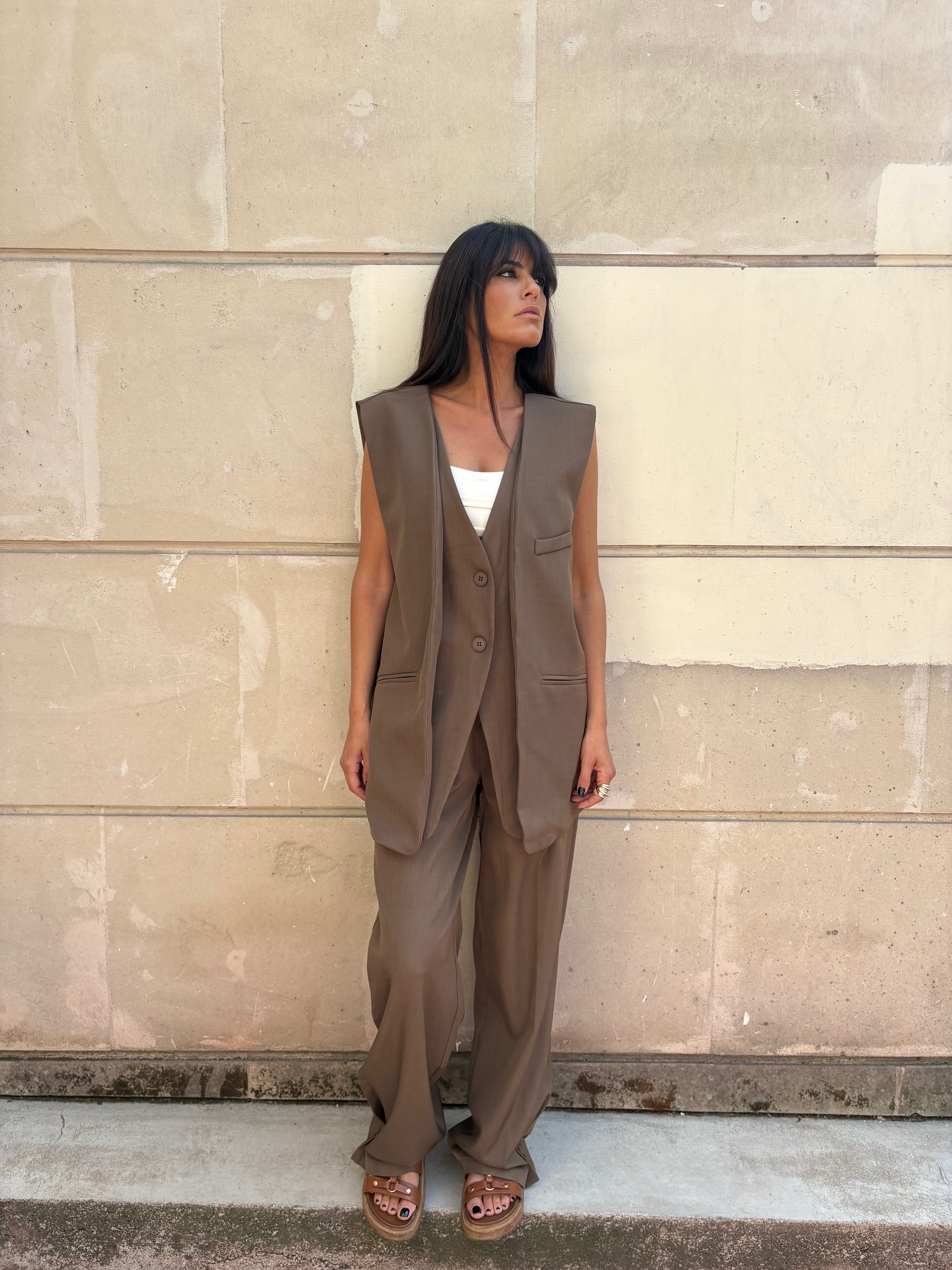 PANTALON TAUPE