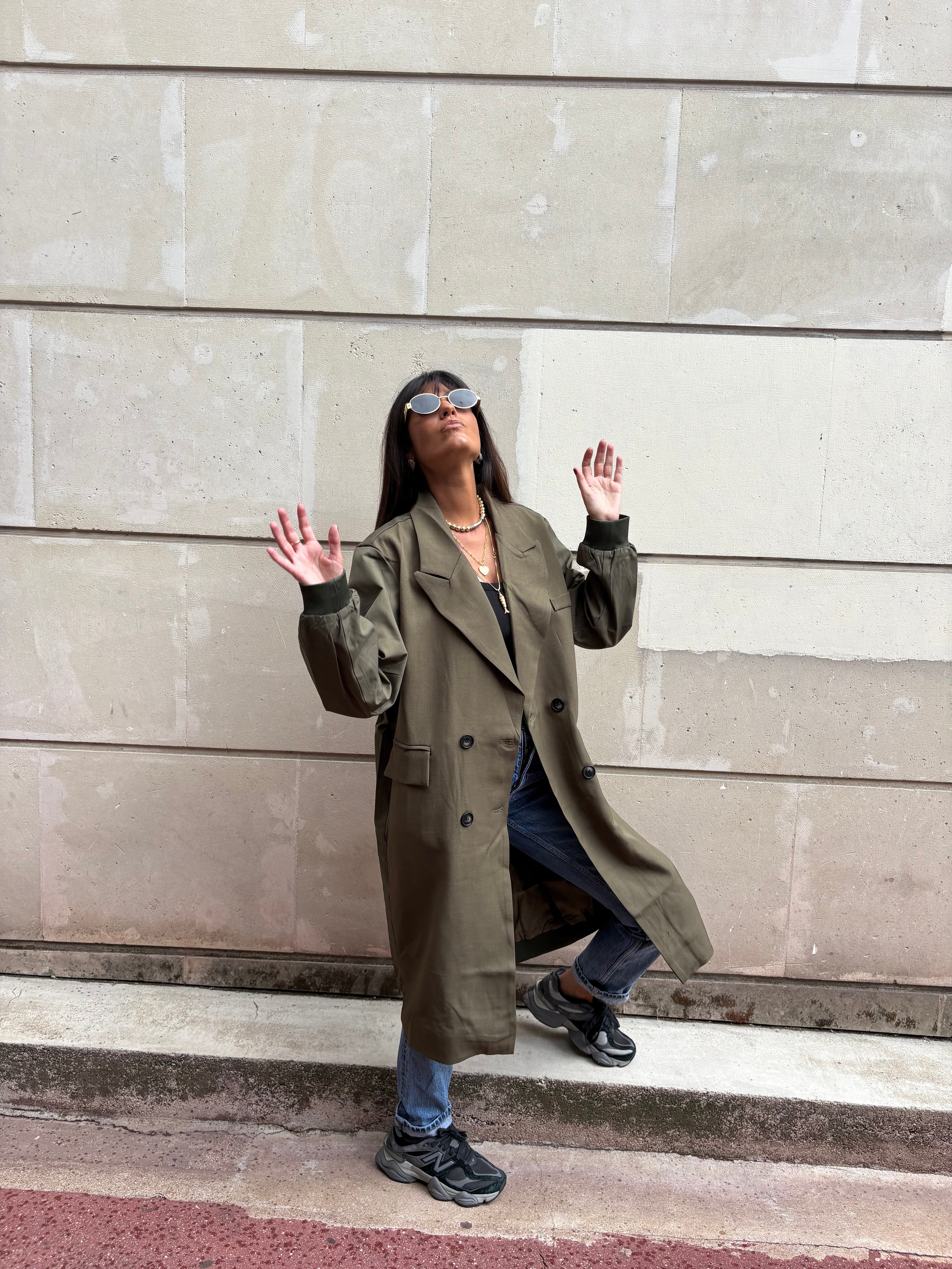 Manteau Bliss kaki