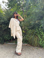 Pantalon Victoria écru
