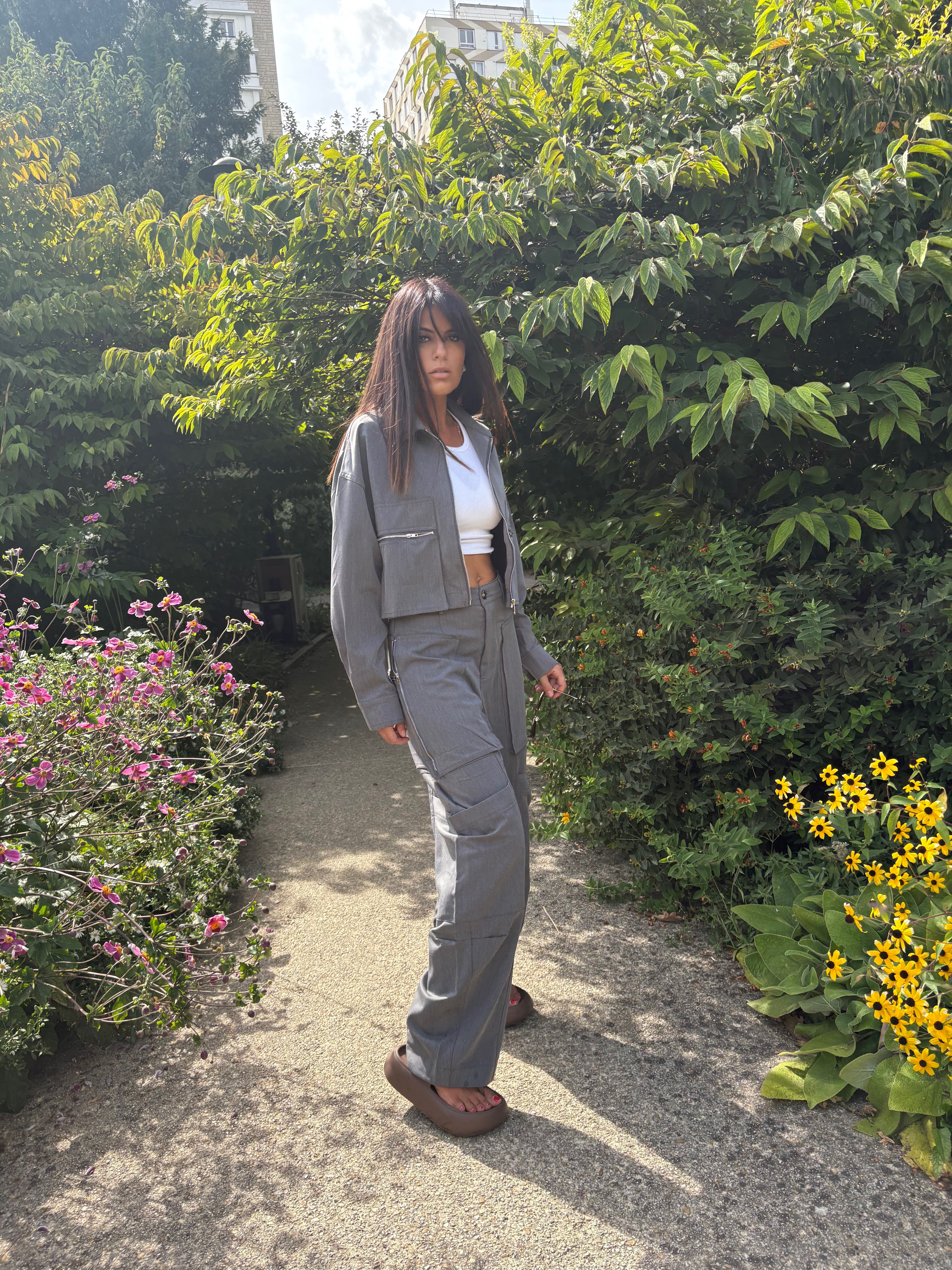 Pantalon Victoria gris