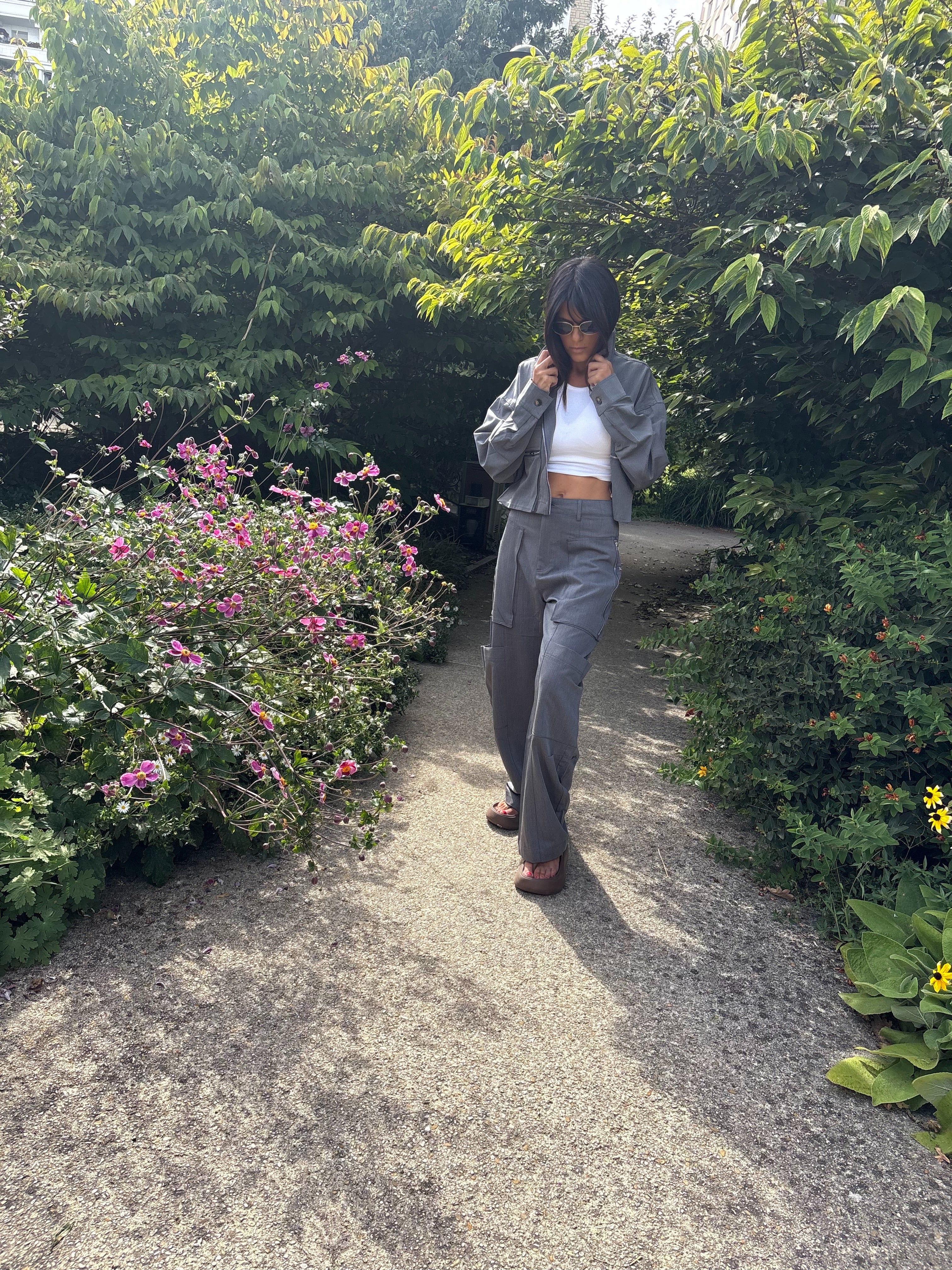 Pantalon Victoria gris