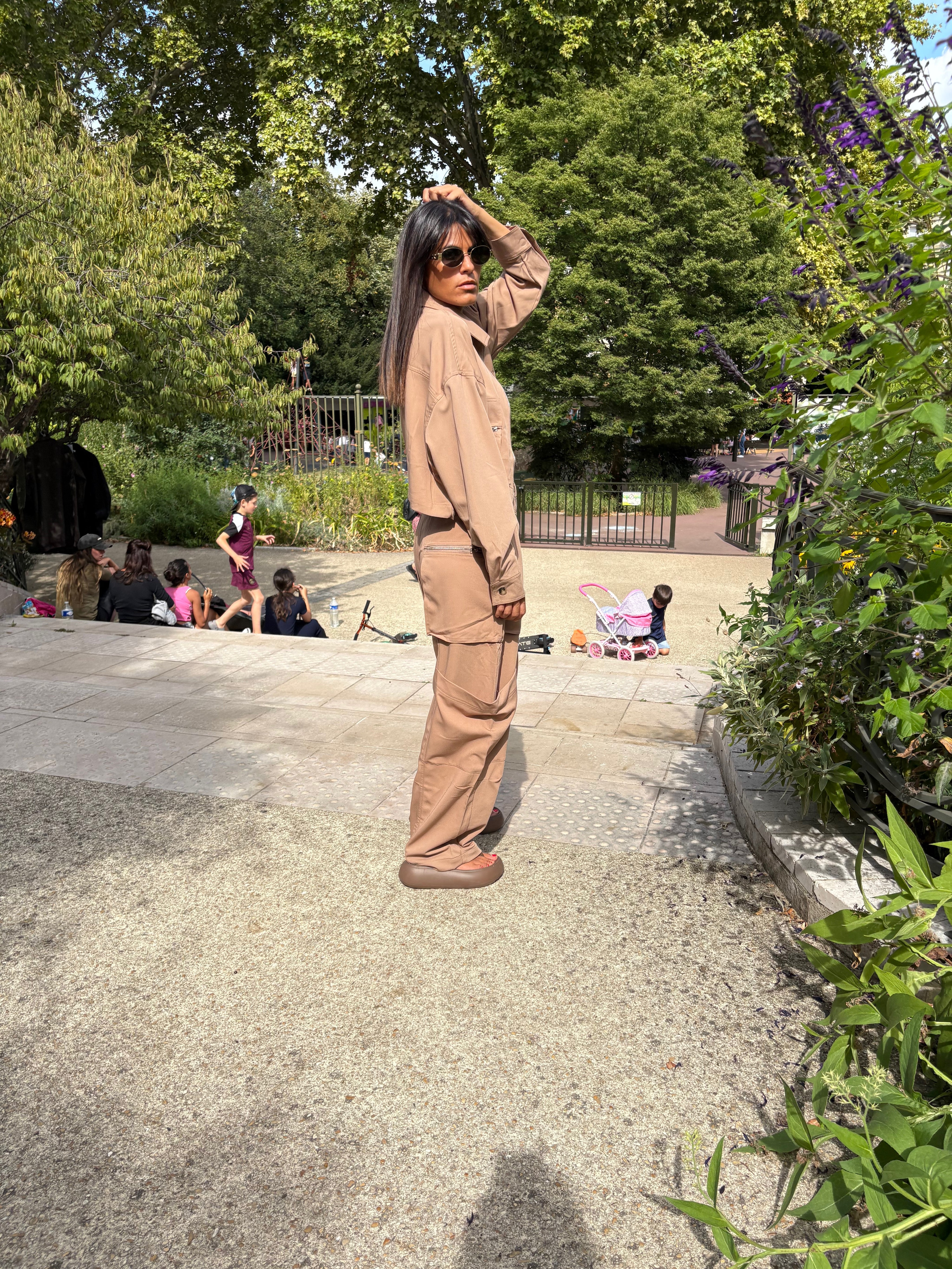 Pantalon Victoria Beige