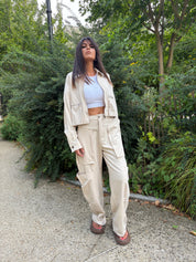 Pantalon Victoria écru