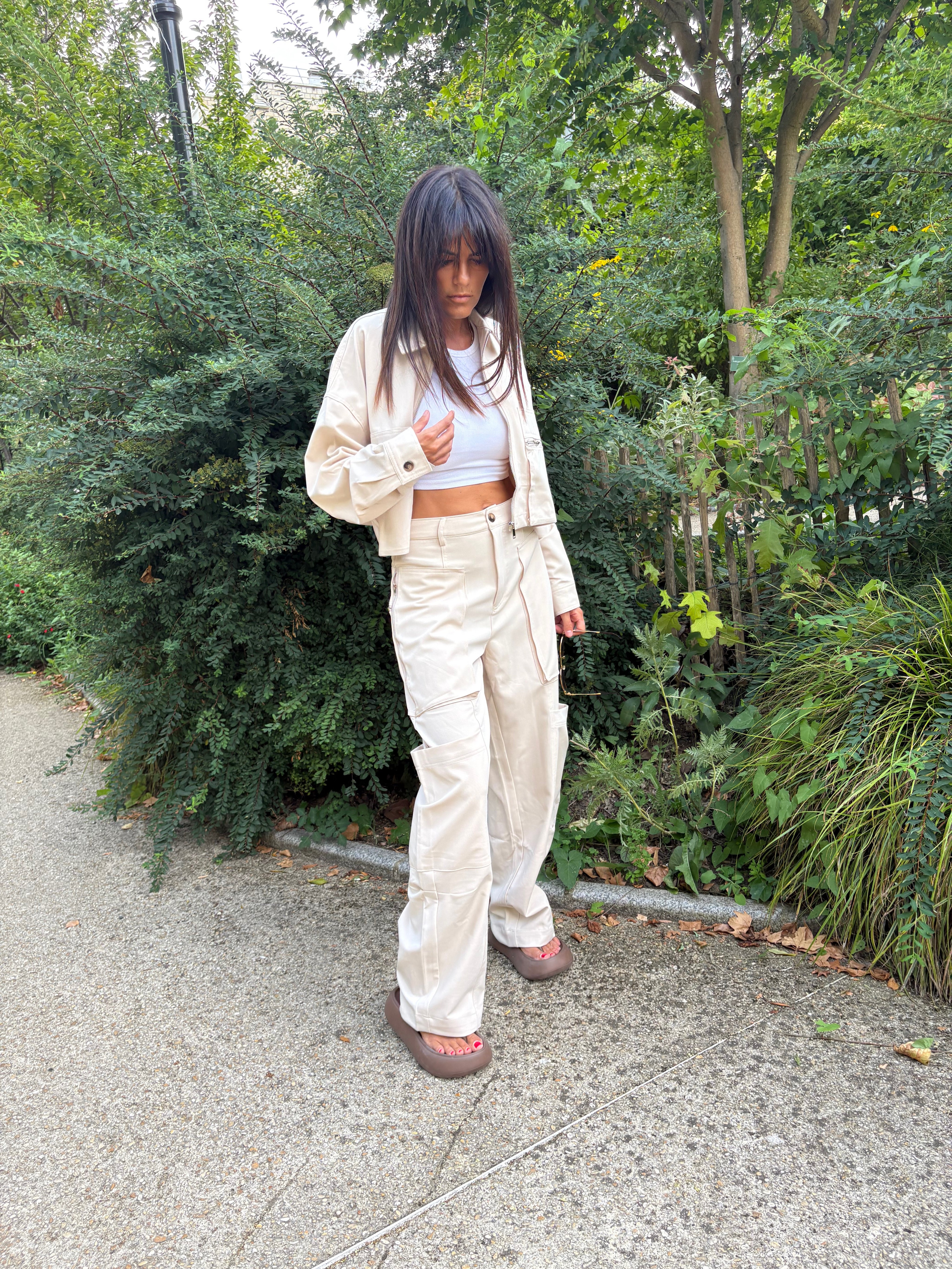 Pantalon Victoria écru