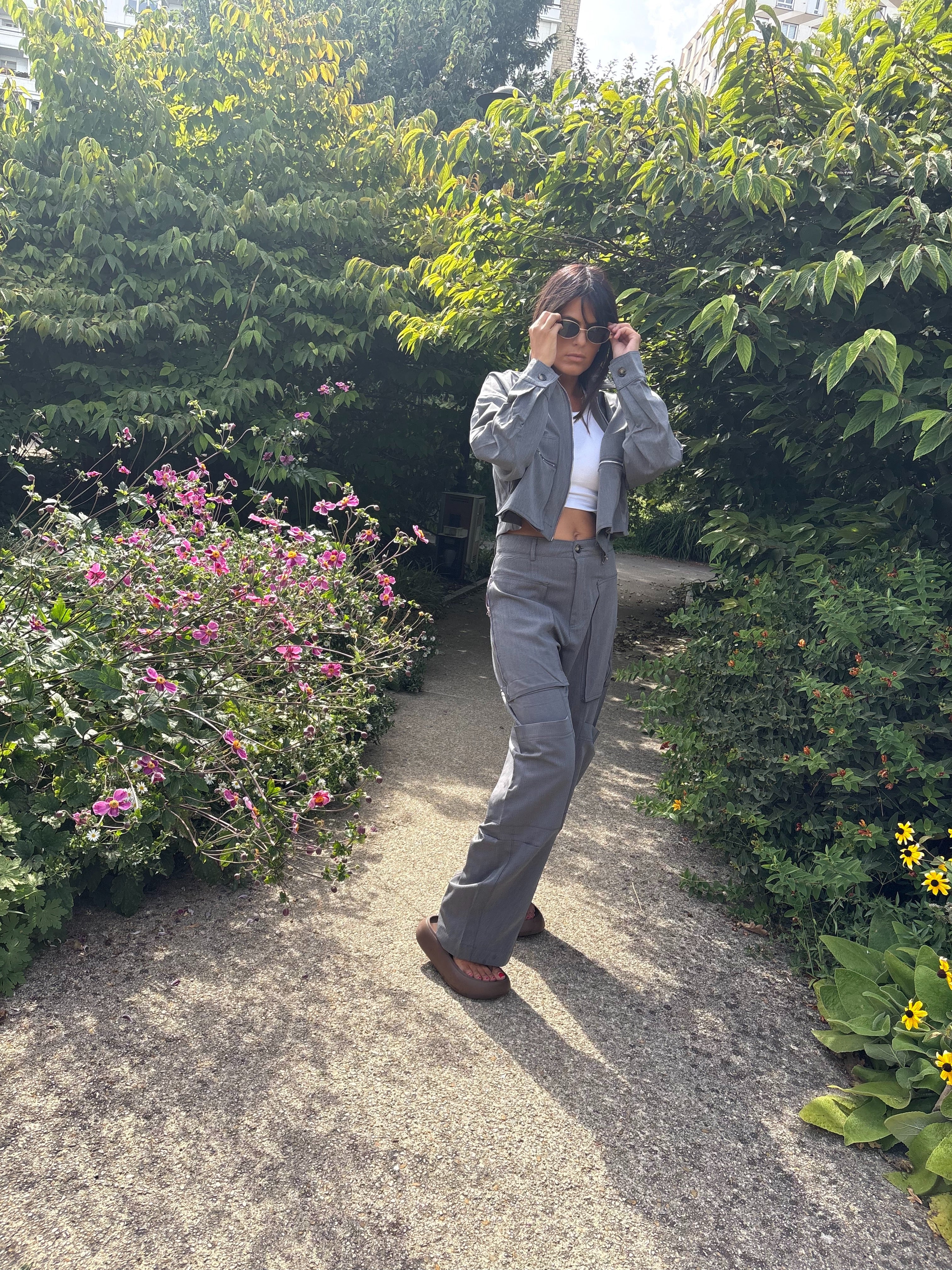 Pantalon Victoria gris