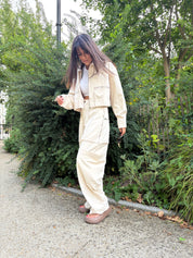 Pantalon Victoria écru