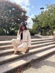 Pantalon Victoria écru