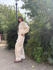Pantalon Victoria écru