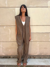 PANTALON TAUPE