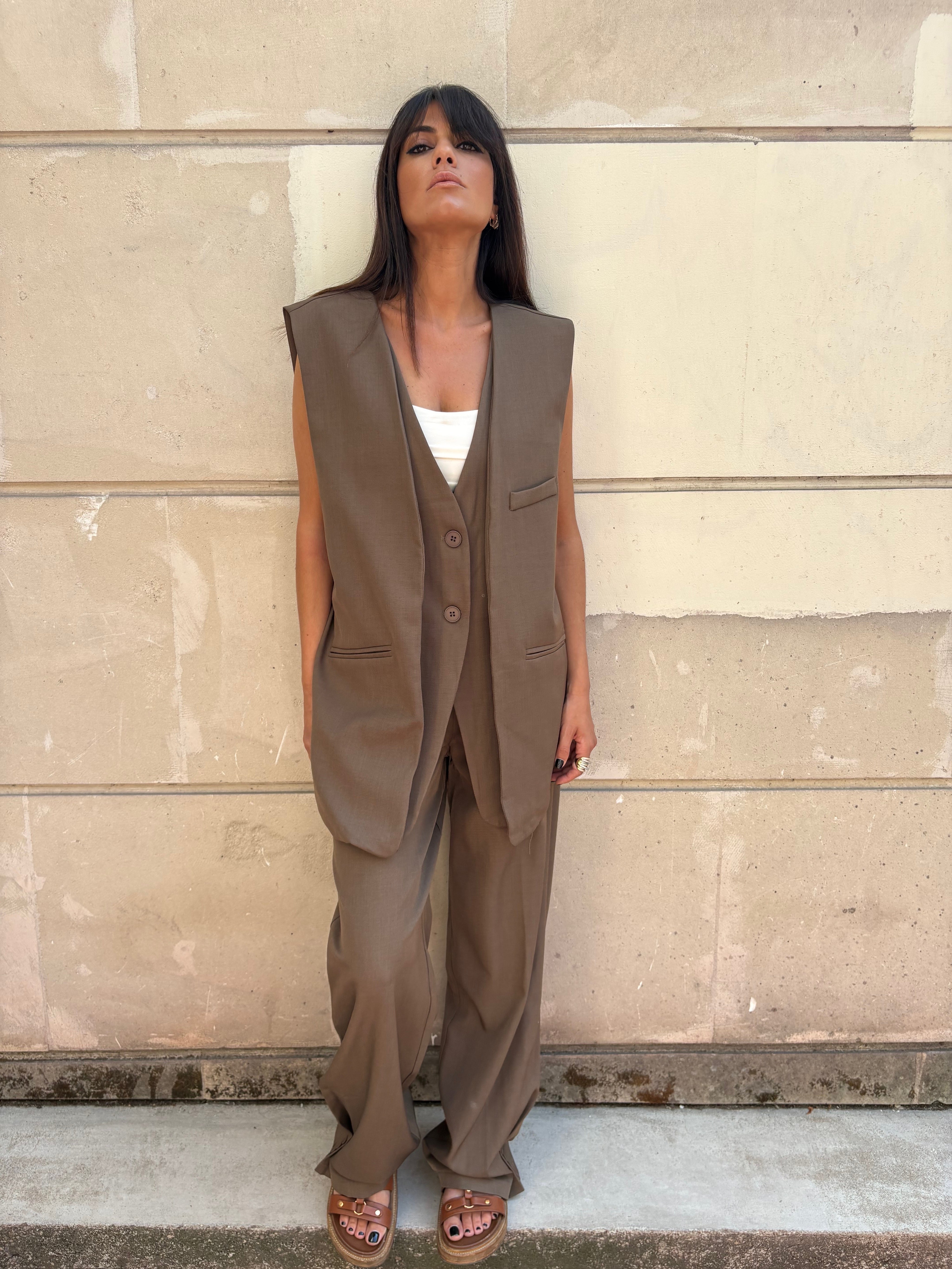 PANTALON TAUPE