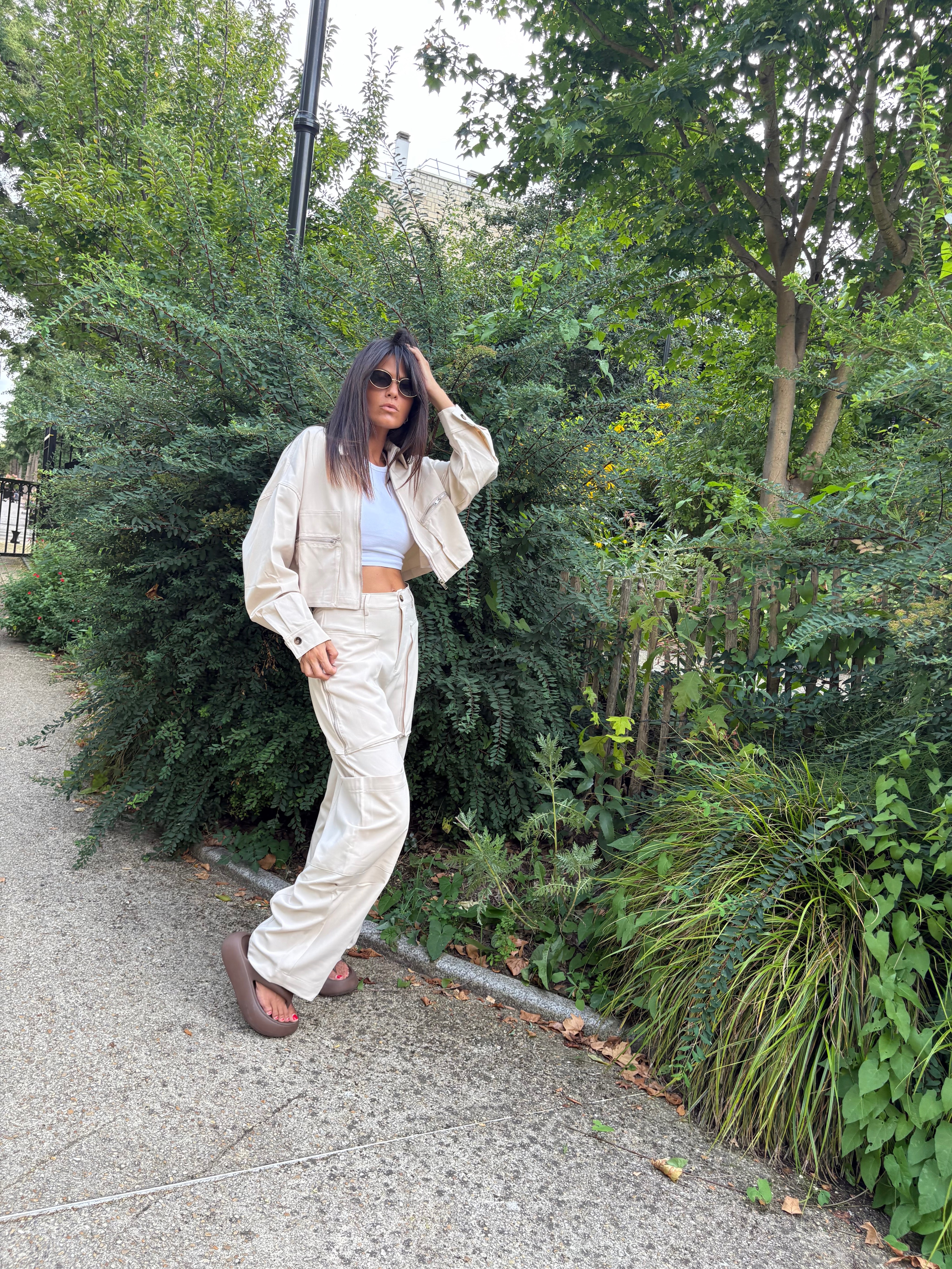 Pantalon Victoria écru