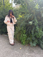 Pantalon Victoria écru