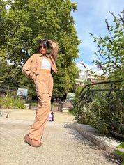 Pantalon Victoria Beige
