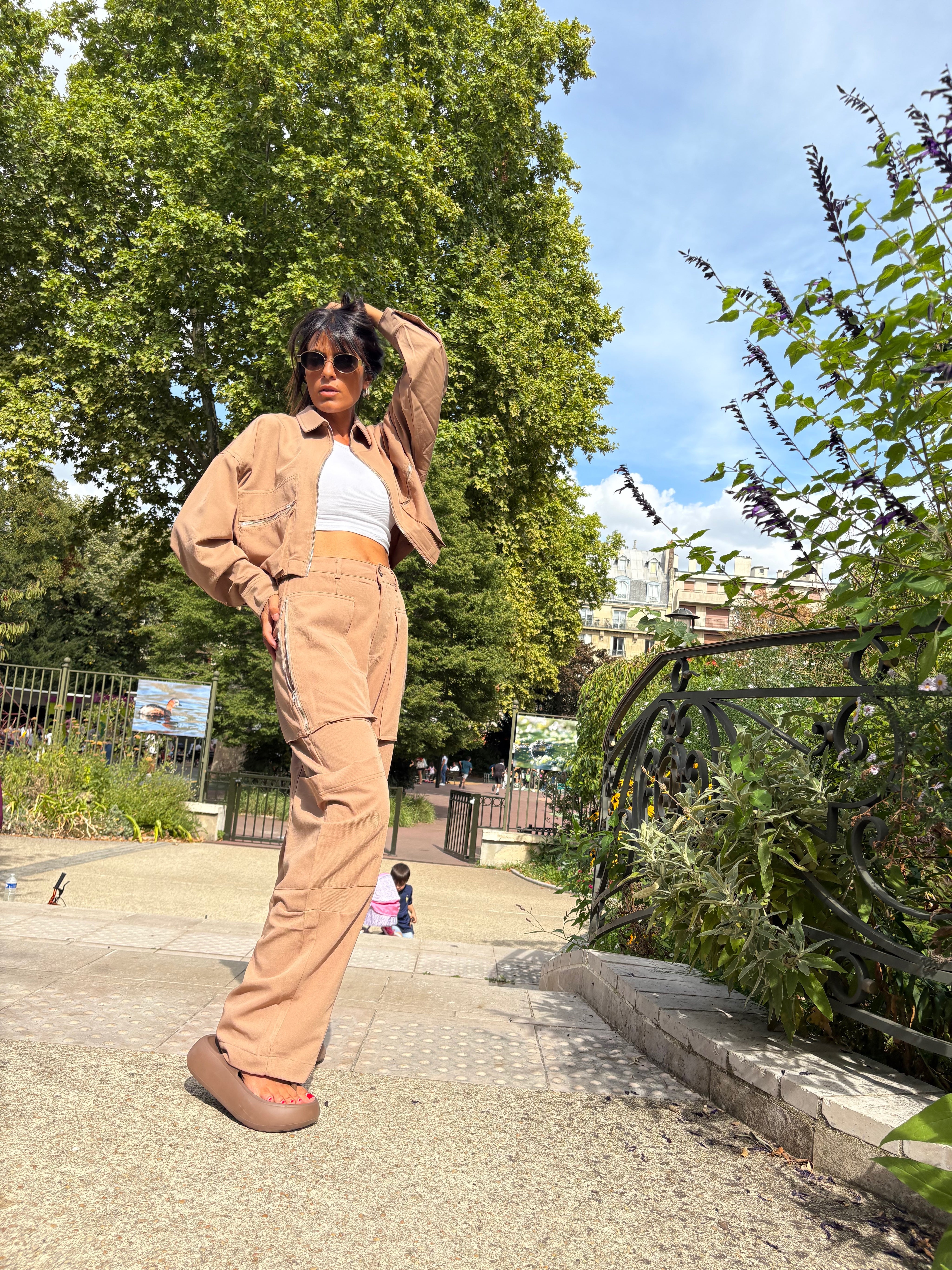 Pantalon Victoria Beige