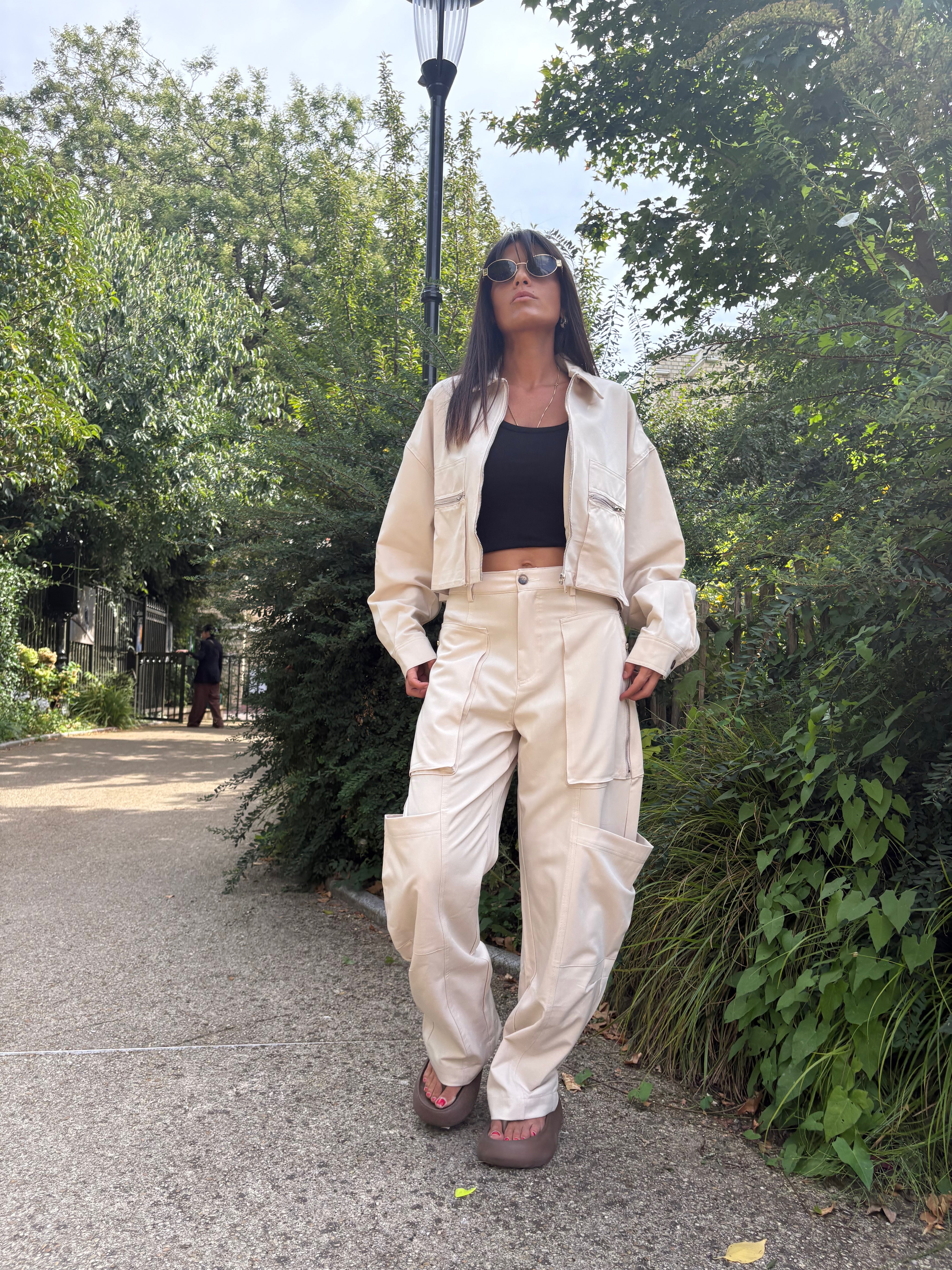 Pantalon Victoria écru
