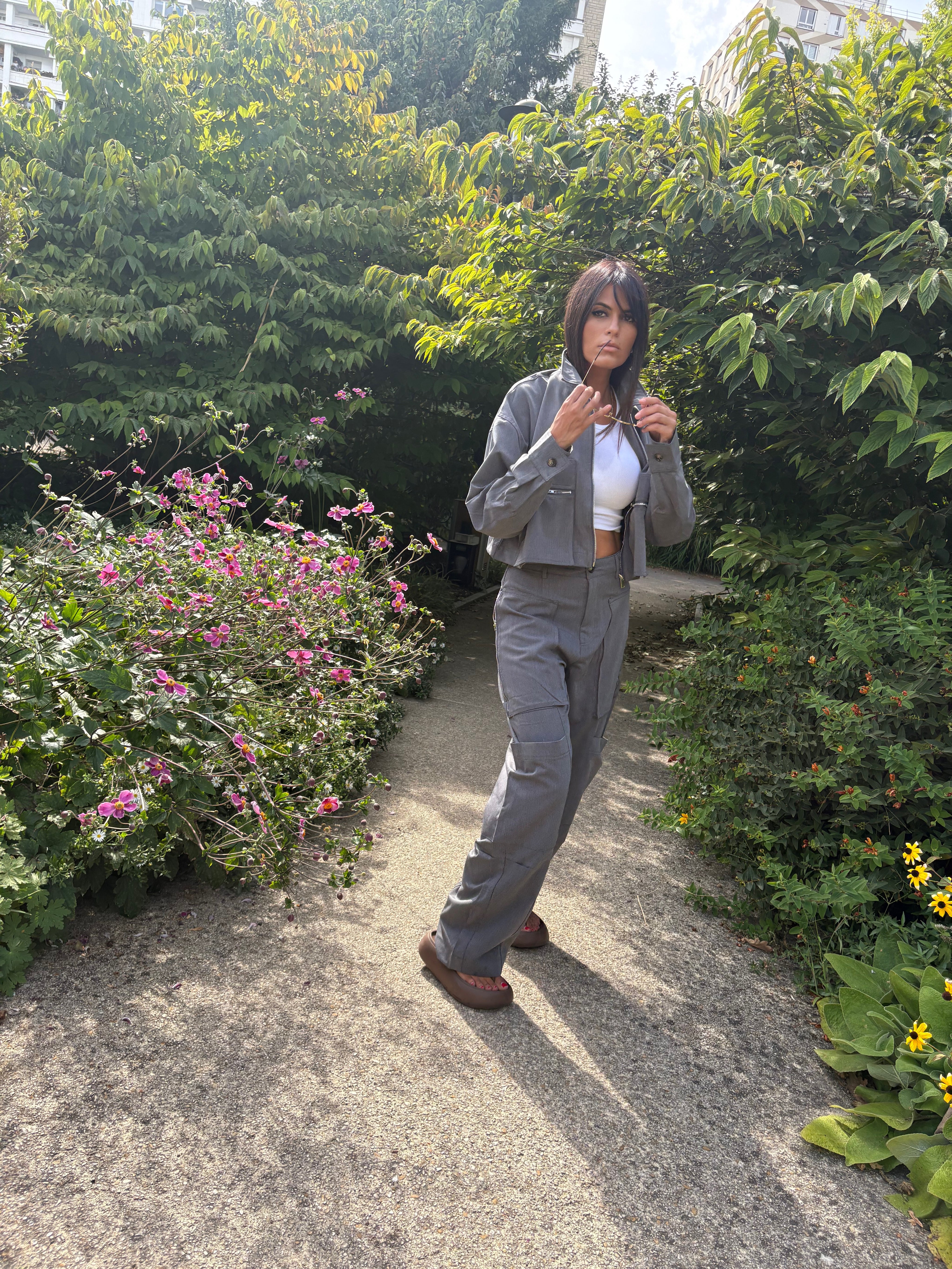 Pantalon Victoria gris