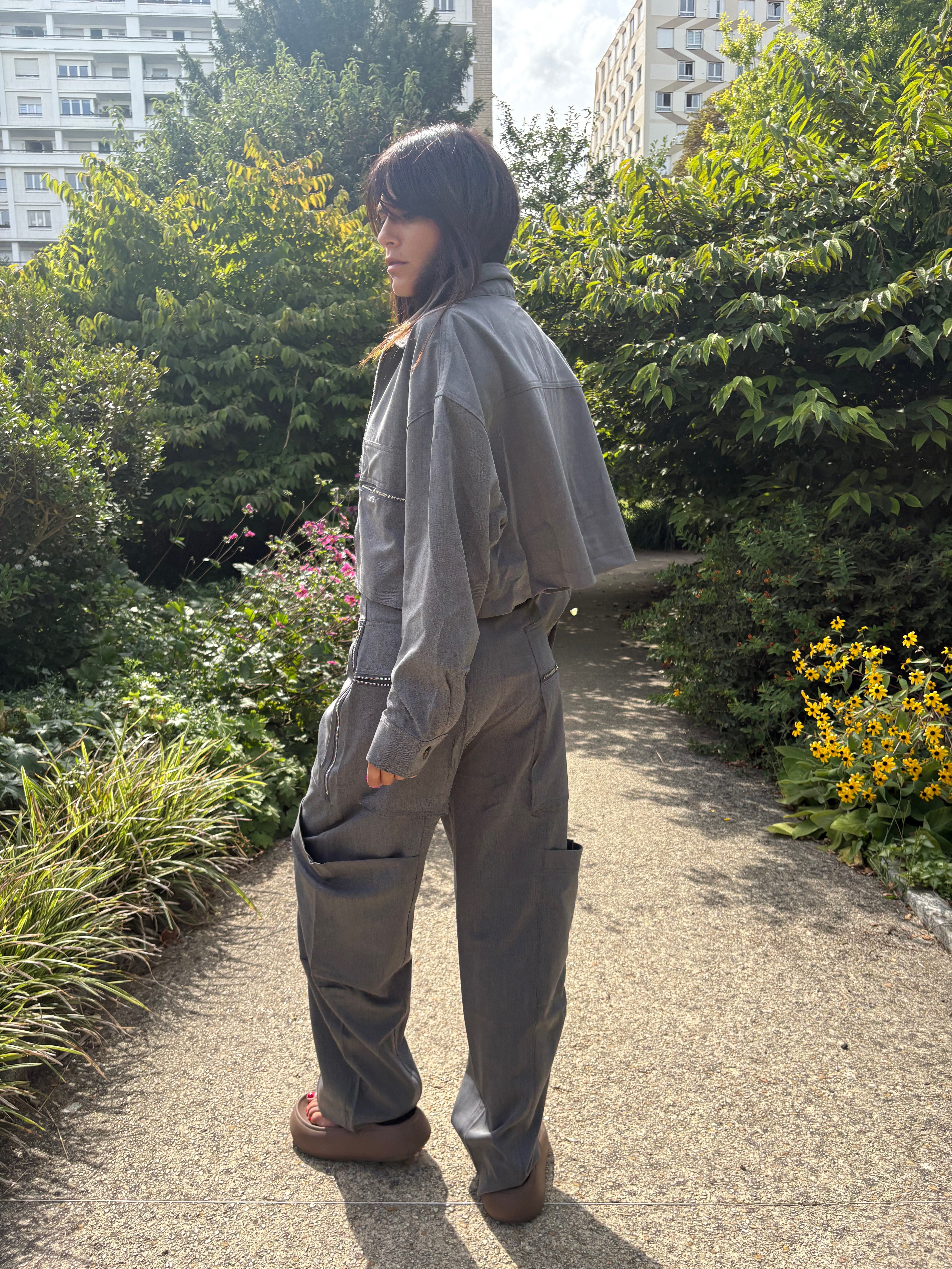 Pantalon Victoria gris