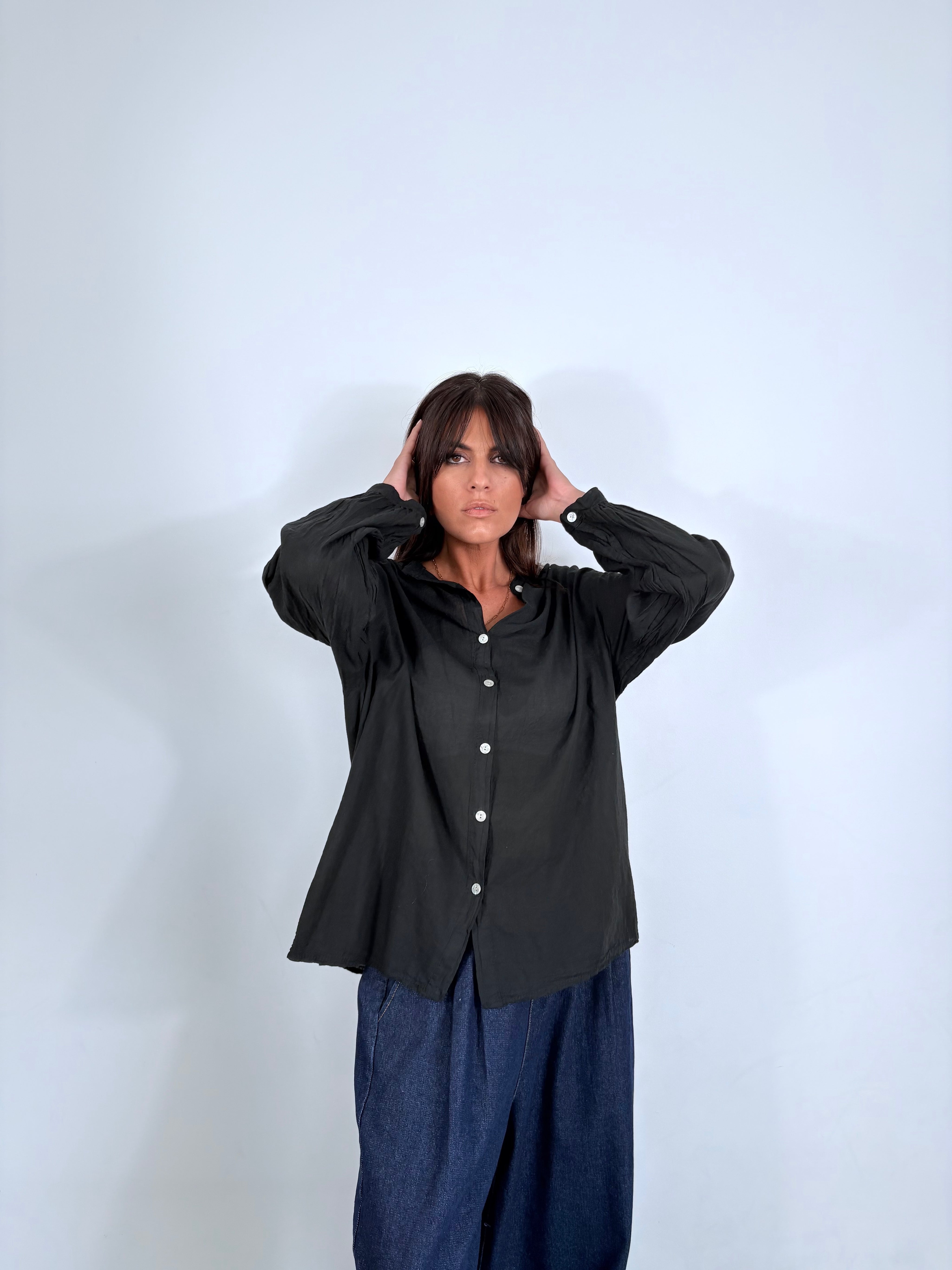 Chemise Vicky noir