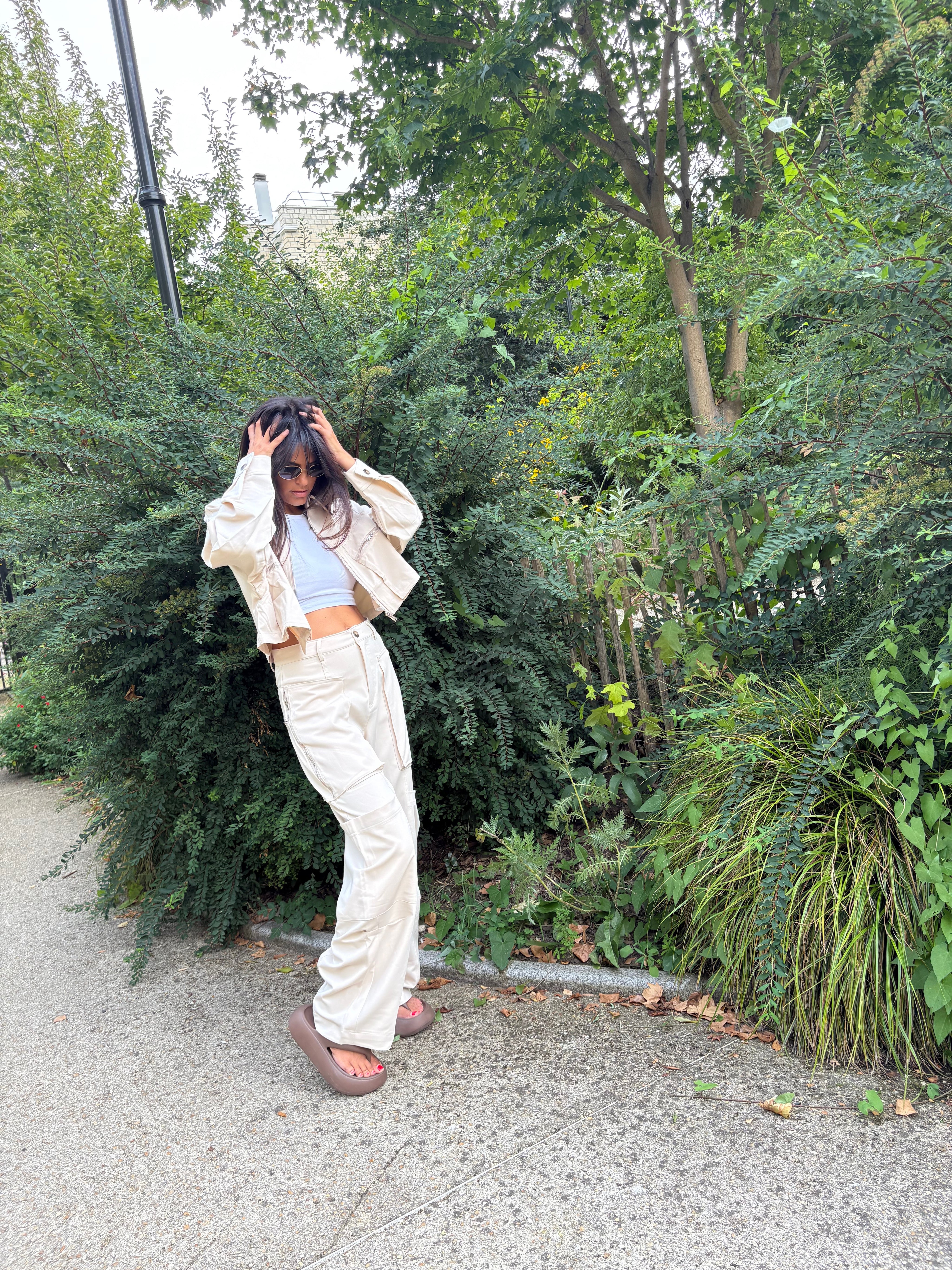 Pantalon Victoria écru