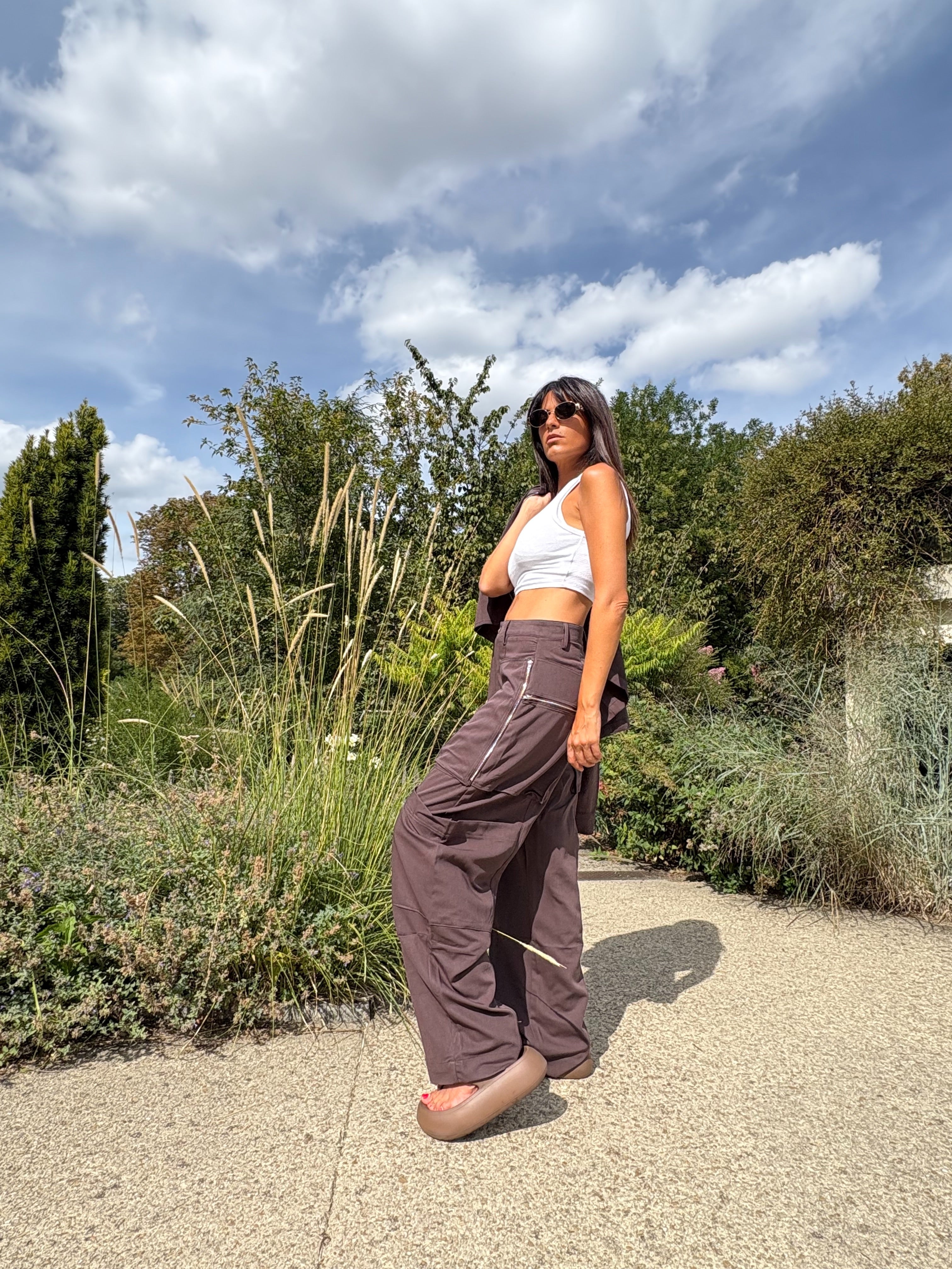 Pantalon Victoria Choco