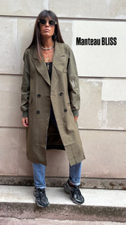 Manteau Bliss kaki