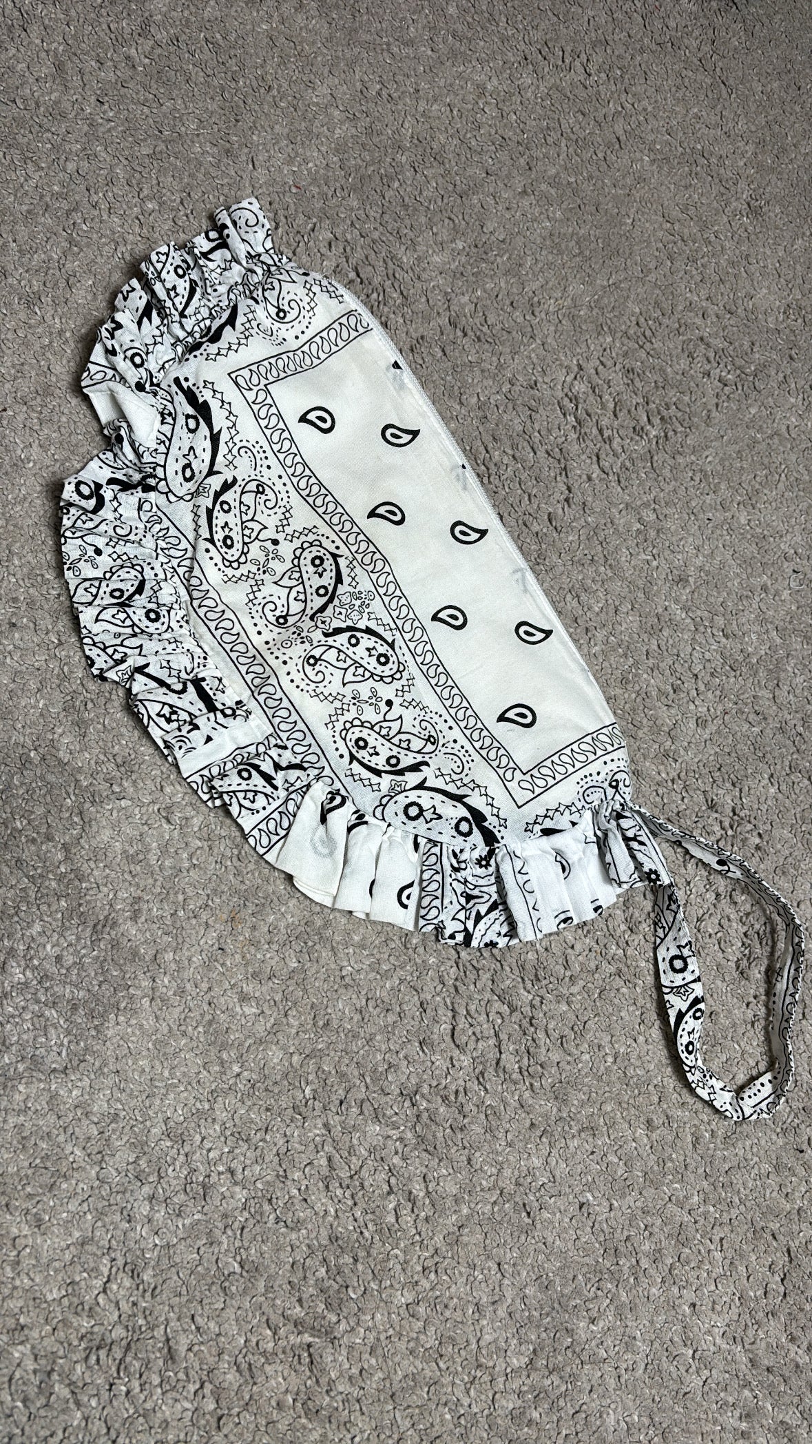POCHETTE BANDANA BLANC