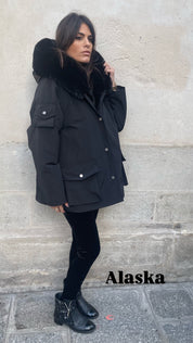 Manteau ALASKA NOIRE