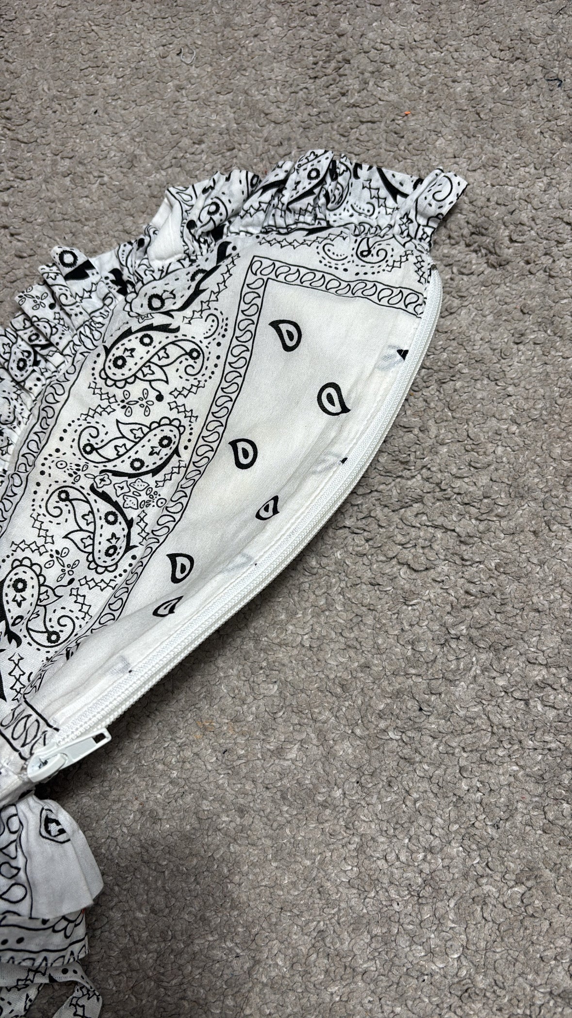 POCHETTE BANDANA BLANC