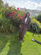 Pantalon Victoria Choco