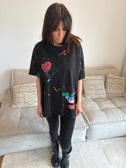TEE SHIRT PEINT