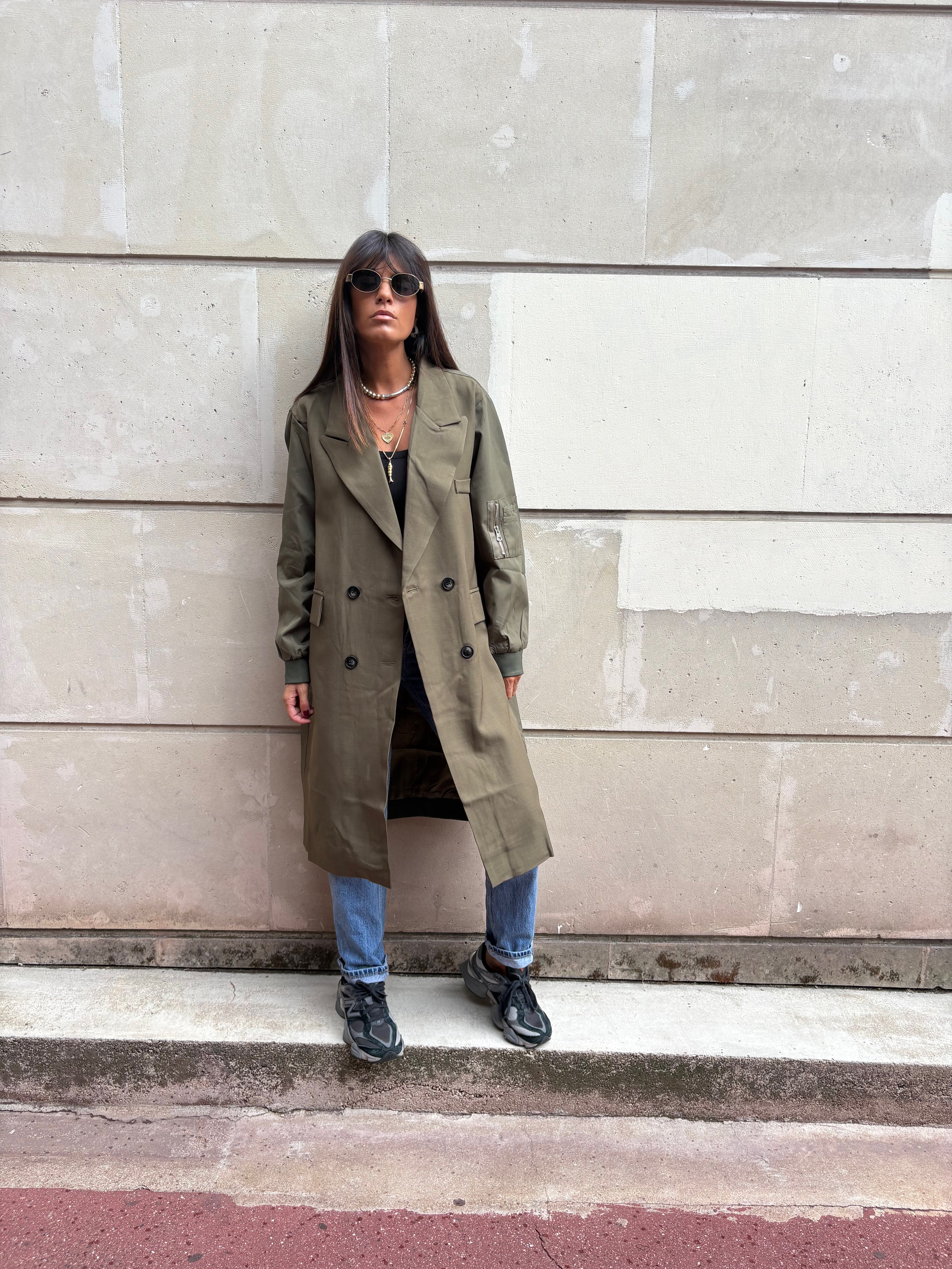 Manteau Bliss kaki