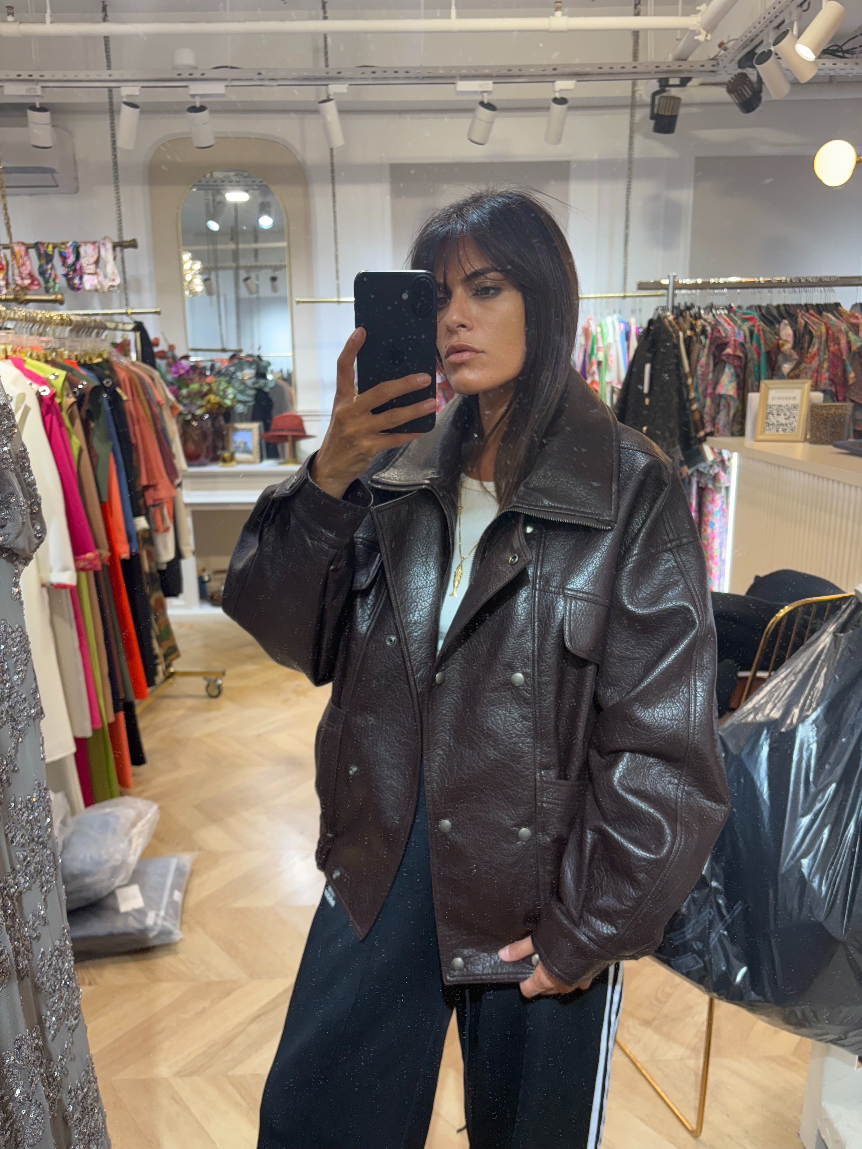 Blouson Briana choco