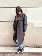 Manteau ￼bliss noir