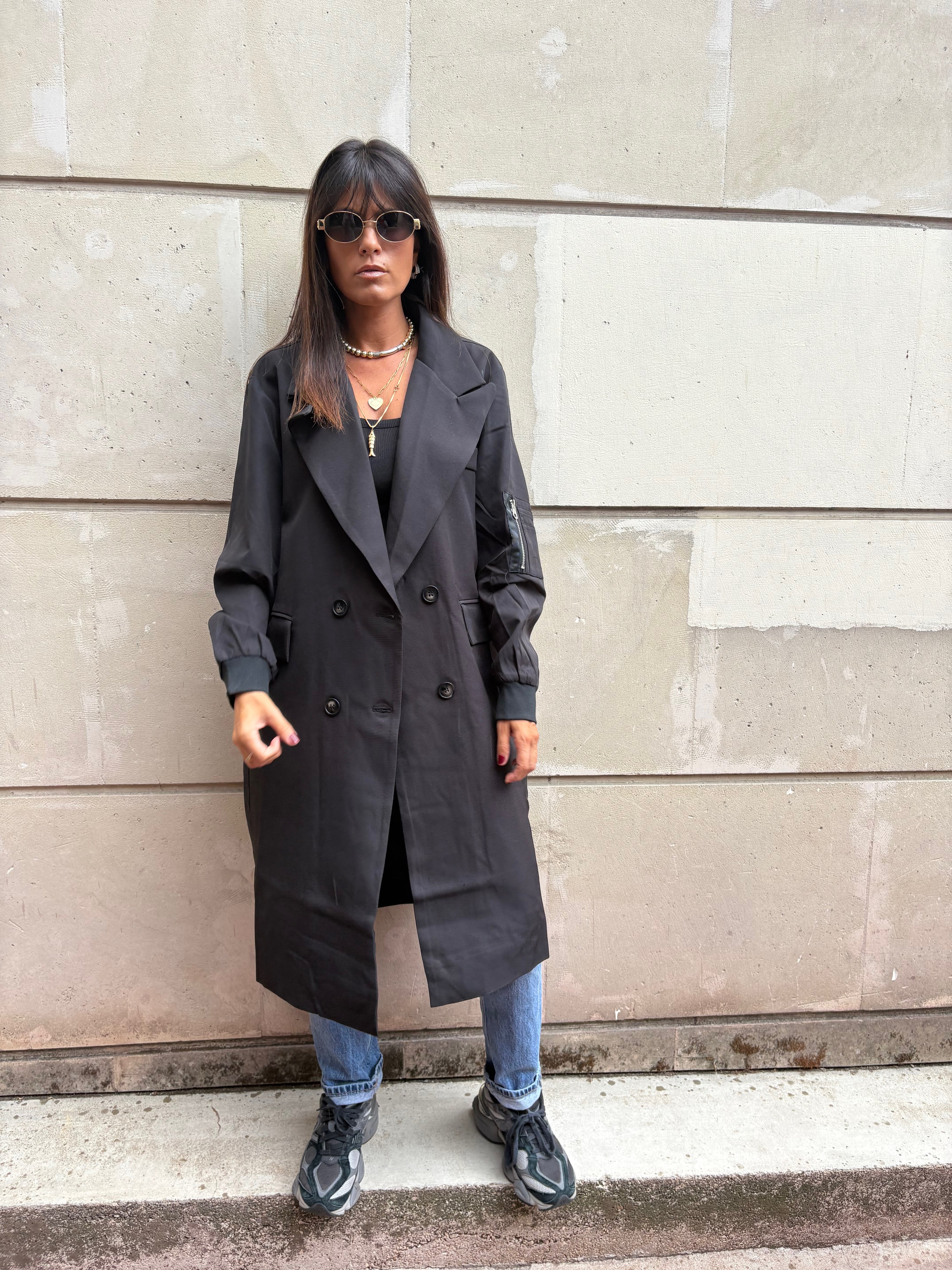 Manteau ￼bliss noir