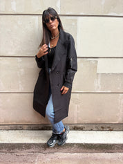 Manteau ￼bliss noir